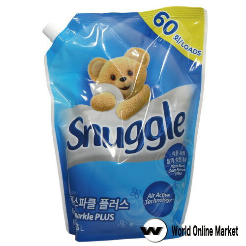 スナッグル 柔軟剤 詰め替えタイプ ブルースパークル 1500ml snuggle