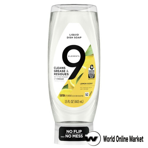食器用洗剤 P&G 9エレメント レモンの香り 443ml