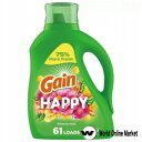 ゲイン GAIN 洗濯洗剤 ハッピー 2600ml 海外輸入品