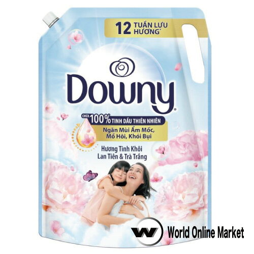 ダウニー 柔軟剤 オーキッド＆ホワイトティ 2300ml 詰替え ベトナムダウニー downy