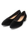 【SALE/70%OFF】グリッターヒールベロアフラットパンプス【ESPERANZA_blanca】 ESPERANZA エスペランサ シューズ・靴 パンプス ...