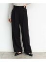【SALE/20%OFF】ラインワイドパンツ THE SHOP TK ザ ショップ ティーケー パンツ その他のパンツ ブラウン ブラック【RBA_E】【送料無...