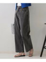 【SALE/30%OFF】ワイドストレートカラーデニム【洗濯機洗い可】 OPAQUE.CLIP オペークドットクリップ パンツ ジーンズ・デニムパンツ ピンク ...