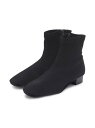 【SALE/20%OFF】【22.5cm~25.0cm】軽くて歩きやすい ローヒール ストレッチブーツ【SHOO WARM】 SHOO・LA・RUE シューラル...