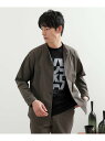 【SALE/55%OFF】【軽羽織】ハイストレッチ オープンバンドカラー シャツ TAKEO KIKUCHI タケオキクチ トップス シャツ・ブラウス ネイビー...