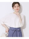 【SALE/37%OFF】前後2WAYサマードルマンニット Couture Brooch クチュールブローチ トップス ニット レッド ネイビー ホワイト【RB...