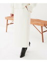 【SALE/30%OFF】【セットアップ可能/後ろウエストゴム】ダンボールジャージ ナロースカート UNTITLED アンタイトル スカート ロング・マキシスカ...