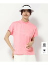 【SALE/30%OFF】UVカット/吸水速乾 クールコアモックネックT adabat アダバット トップス カットソー・Tシャツ ピンク ネイビー【RBA_E...