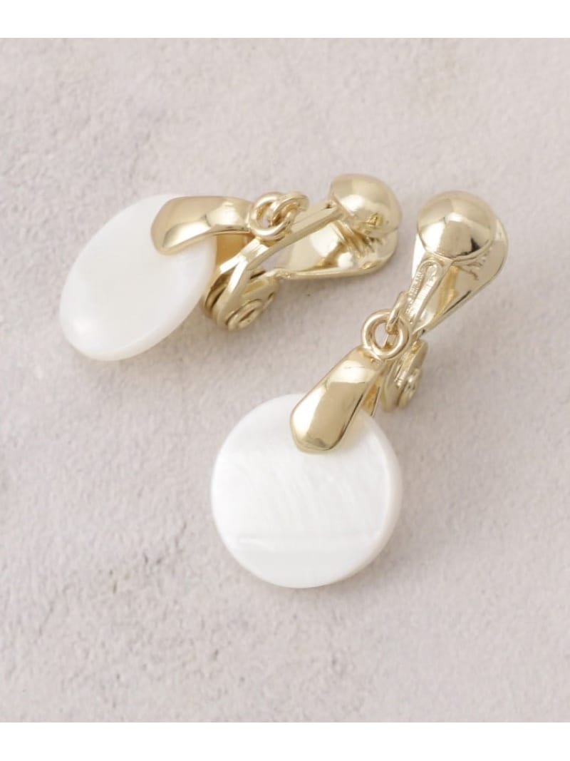 【SALE/51%OFF】【痛くなりにくい】ラウンドシェルイヤリング grove グローブ アクセサリー・腕時計 イヤリング・イヤーカフ【RBA_E】[Raku...