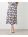 【SALE/30%OFF】【洗える/ジャージ素材/同柄アイテムあり】シャーボーン柄スカート LAURA ASHLEY ローラ アシュレイ スカート その他のスカ...