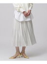 【SALE/64%OFF】シャイニープリーツスカート GALLEST インディヴィ スカート ロング・マキシスカート ブラック ゴールド シルバー【RBA_E】...