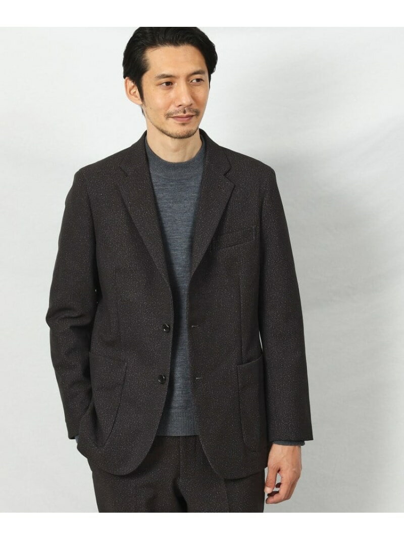 【SALE／50%OFF】【Down Fabric】テーラード ジャケット TAKEO KIKUCHI タケオキクチ ジャケット・アウター テーラードジャケット・ブレザー グレー ブラウン ネイビー【RBA_E】【送料無料】[Rakuten Fashion]