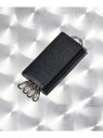 【SALE/20%OFF】配色型押しレザー キーケース TAKEO KIKUCHI タケオキクチ 財布・ポーチ・ケース その他の財布・ポーチ・ケース ネイビー ...