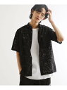 【SALE/51%OFF】オパールプリントシャツ tk.TAKEO KIKUCHI ティーケータケオキクチ トップス シャツ・ブラウス ブラック ベージュ ネイ...
