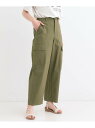 【SALE/50%OFF】【洗える/S-LL】らくらくストレッチ カーゴカーブパンツ SHOO・LA・RUE シューラルー パンツ その他のパンツ ベージュ ネ...