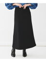【SALE/70%OFF】【ストレッチ/オールシーズン対応】スラブジャージフレアスカート UNTITLED アンタイトル スカート ロング・マキシスカート ブル...