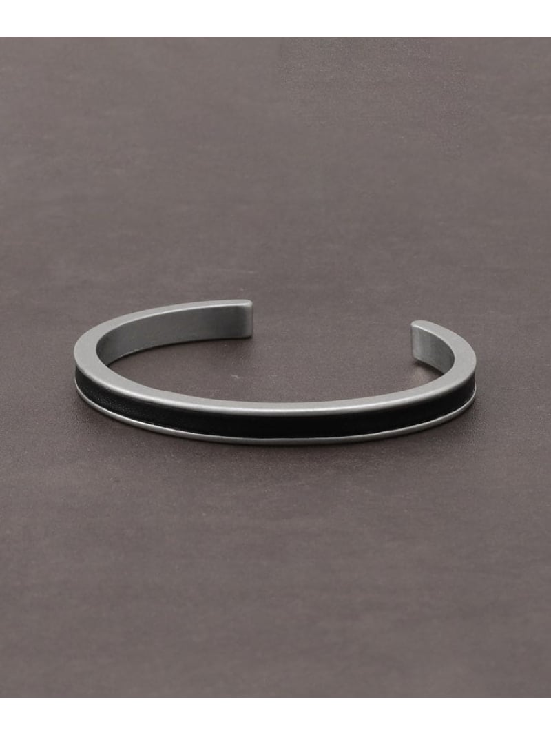 【SALE／20%OFF】コンビシルバーバングル THE SHOP TK ザ ショップ ティーケー アクセサリー・腕時計 ブレスレット・バングル シルバー【RBA_E】[Rakuten Fashion]