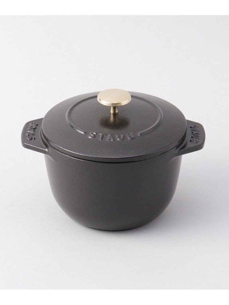 ラ ココット de GOHAN S BK ＜Staub ストウブ ＞ 212 KITCHEN STORE トゥーワントゥーキッチンストア 食器・調理器具・キッチン用品 その他の食器・調理器具・キッチン用品 レッド【送料無料】[Rakuten Fashion]