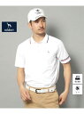 【SALE/50%OFF】【新レーベル ADABAT NAVY】UVカット/吸水速乾 ドライカノコラインポロシャツ adabat アダバット トップス ポロシャ...