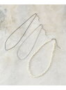 【SALE/30%OFF】3WAYショートネックレス THE SHOP TK ザ ショップ ティーケー アクセサリー・腕時計 ネックレス シルバー ゴールド【R...