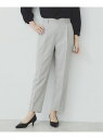 【SALE/30%OFF】ストレッチテーパードパンツ/セットアップ対応可【洗濯機洗い可/イージーアイロン/抗ピル】 index インデックス パンツ その他のパ...