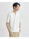 【SALE/39%OFF】キーネック カットソー TAKEO KIKUCHI タケオキクチ トップス カットソー・Tシャツ ネイビー ホワイト ベージュ レッド...