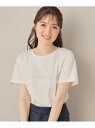 テープ刺繍ロゴT Couture Brooch クチュールブローチ トップス カットソー・Tシャツ ブラック ブラウン ホワイト【送料無料】[Rakuten F...