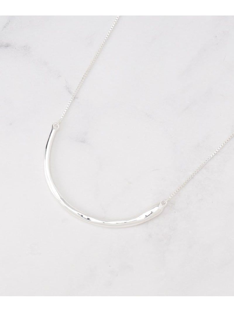 【SALE／15%OFF】ラウンドショートネックレス INDIVI インディヴィ アクセサリー・腕時計 ネックレス シルバー【RBA_E】【送料無料】[Rakuten Fashion]