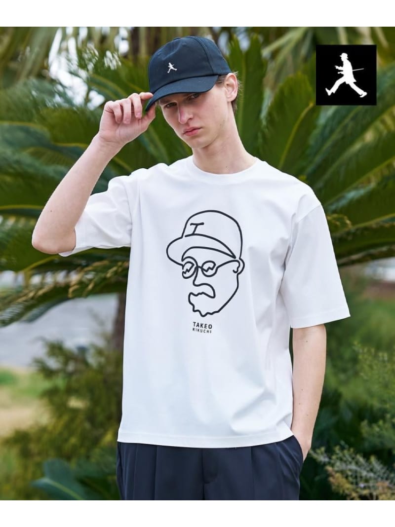 Rakuten - 【BOWLER HAT LABEL】アイスクリアコットン ワンストローク 半袖Tシャツ TAKEO KIKUCHI タケオキクチ トップス カットソー・Tシャツ ホワイト ベージュ ブラック【送料無料】[Rakuten Fashion]