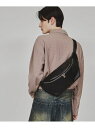 【SALE/40%OFF】BIGウエストバッグ tk.TAKEO KIKUCHI ティーケータケオキクチ バッグ ボディバッグ・ウエストポーチ ネイビー ブラウ...
