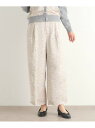 【SALE/64%OFF】【ウエストゴム/3colors/同柄アイテムあり】ポリントン ローゼズ柄 サテンパンツ LAURA ASHLEY ローラ アシュレイ ...