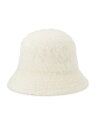 【SALE/20%OFF】シャギーバケットハット SHOO・LA・RUE シューラルー 帽子 ハット ベージュ ブラック グレー ホワイト【RBA_E】[Rak...