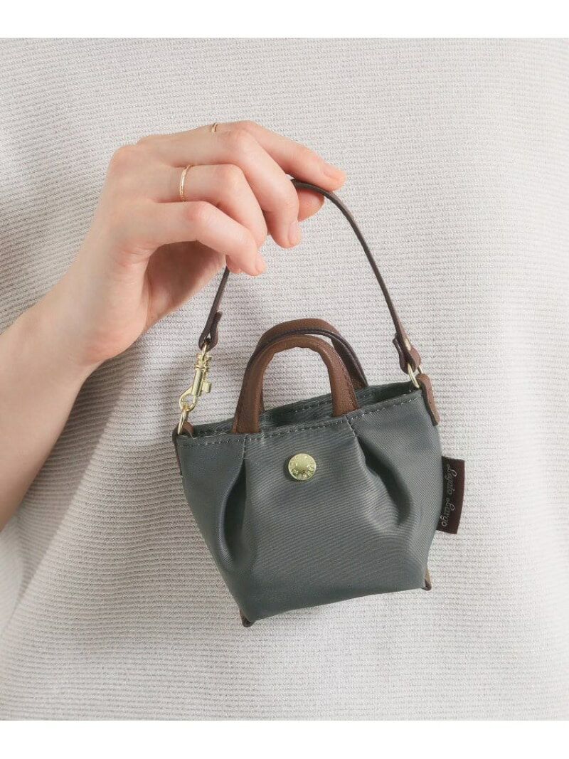 肩楽チャームバッグ ITS' DEMO イッツデモ バッグ その他のバッグ ブラウン レッド グレー イエロー[Rakuten Fashion]