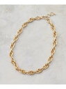 【SALE/20%OFF】チェーンショートネックレス THE SHOP TK ザ ショップ ティーケー アクセサリー・腕時計 ネックレス ゴールド【RBA_E】...