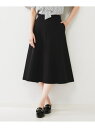 【SALE/70%OFF】2WAYツイルマーメイドスカート UNTITLED アンタイトル スカート その他のスカート ブラック ベージュ【RBA_E】【送料無...