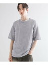 【SALE/5%OFF】サマーメッシュアンサンブル tk.TAKEO KIKUCHI ティーケータケオキクチ トップス カットソー・Tシャツ ブラック【RBA_...