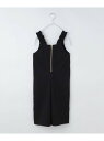 【SALE/20%OFF】【110-150/親子リンク】ツイード調サロペット THE SHOP TK ザ ショップ ティーケー パンツ その他のパンツ ブラック...