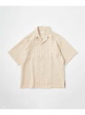 【SALE/49%OFF】【LIMITED】ハンドライティングロゴ 1ポイントジャージ半袖シャツ TAKEO KIKUCHI タケオキクチ トップス シャツ・ブ...