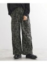 【SALE/51%OFF】デジカモプリントワイドカーゴパンツ tk.TAKEO KIKUCHI ティーケータケオキクチ パンツ その他のパンツ グレー カーキグ...