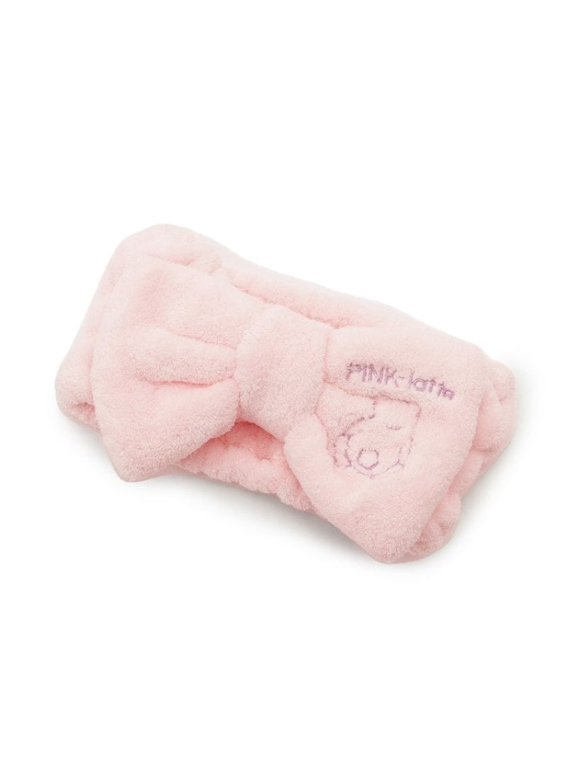 ヘアバンドタオル PINK-latte ピンク ラテ 水着・スイムグッズ 水着 ピンク[Rakuten Fashion](4)