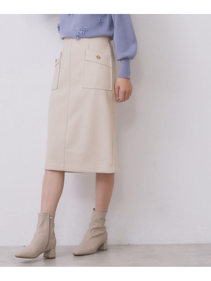 ポケットタイトスカート【洗濯機OK/イージーケア/防シワ】 index...(4)