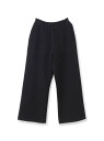 TICCA(ティッカ)ミラノリブワイドニットパンツ DRESSTERIOR ドレステリア パンツ その他のパンツ ブラック【先行予約】*【送料無料】[Rakut...