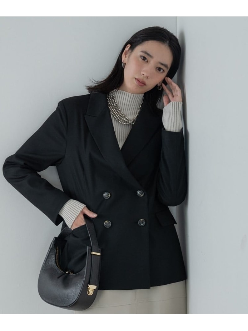 【SALE／5%OFF】Comfy SET UP｜ダブルブレストジャケ...(4)