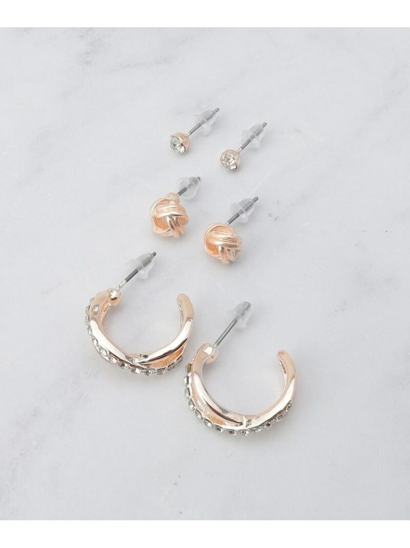 【SALE/20%OFF】【チタンポスト/6点セット】ピアス SHOO・LA・RUE シューラルー アクセサリー・腕時計 ピアス ゴールド シルバー【RBA_E...