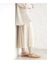 【SALE/37%OFF】パナマメッシュスカート THE SHOP TK ザ ショップ ティーケー スカート ロング・マキシスカート ホワイト ブラック【RBA...