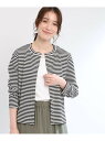 【SALE/55%OFF】【夏SALE/E-QUALITY/手洗い可/一枚着でも◎】ドット風ボタンカーディガン Reflect リフレクト トップス カーディガ...