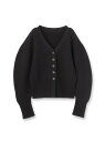 provoke(プロヴォーク)【別注】コクーンシェイプカーディガン DRESSTERIOR ドレステリア トップス カーディガン ブラック【先行予約】*【送料無...