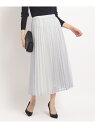 【SALE/52%OFF】【洗える】レースプリーツスカート COUP DE CHANCE クード シャンス スカート ロング・マキシスカート グレー ブラック ...