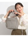 【SALE/10%OFF】【撥水】10ポケットショルダーバッグ SHOO・LA・RUE シューラルー バッグ ショルダーバッグ ブラウン パープル レッド ブラ...