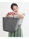 【SALE/10%OFF】雑材風メッシュトートバッグ SHOO・LA・RUE シューラルー バッグ トートバッグ ブラック ブラウン【RBA_E】【送料無料】[...